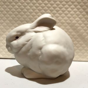 Vintage Cybis Porcelain Mr. Snowball Bunny Figurine